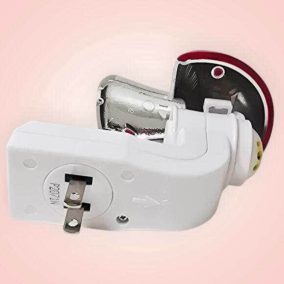 Bath & Body Works Jeweled Red Mushroom House Nightlight Plug Rhinestone - Picture 3 of 8